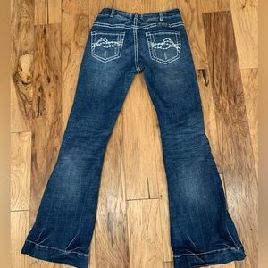 Cowgirl Tuff Trouser Flare jeans 29 x 33